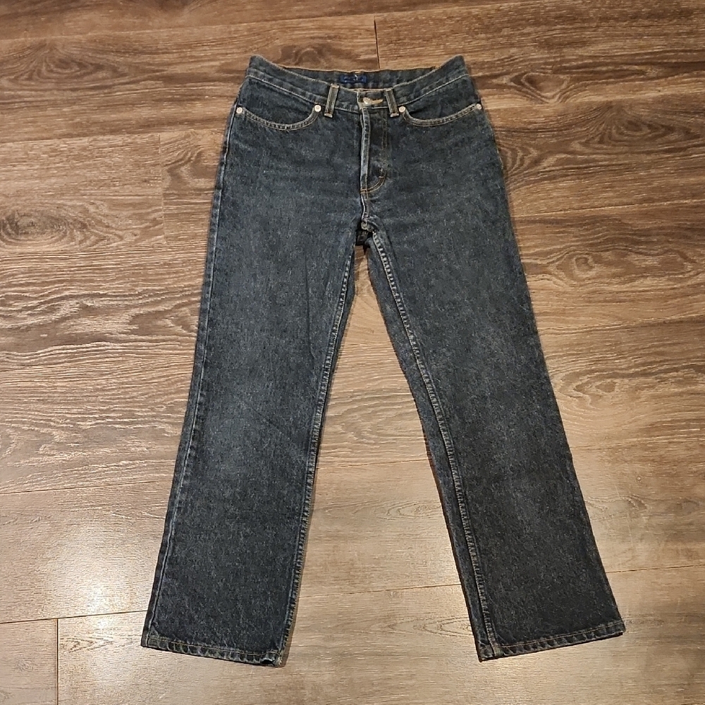 ❤️ RARE! J CREW VINTAGE 90S MADE IN CANADA HIGH RISE STRAIGHT LEG JEANS, 6